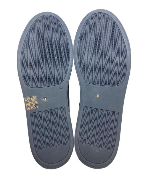 everyone（エブリワン）everyone (エブリワン) ERIK SCHEDIN (エリック・シュデン) LOW CUT SUEDE SNEAKERS ネイビー サイズ:SIZE41の古着・服飾アイテム