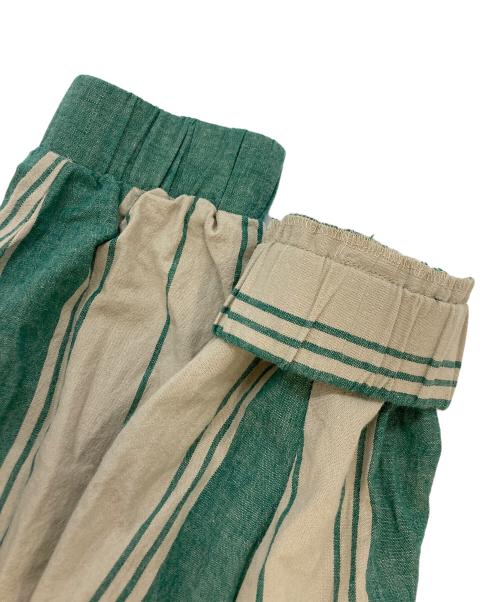 WIND AND SEA（ウィンダンシー）WIND AND SEA (ウィンダンシー) ジップシャツ ベージュ×グリーン サイズ:SIZE XLの古着・服飾アイテム