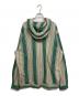 WIND AND SEA (ウィンダンシー) ジップシャツ ベージュ×グリーン サイズ:SIZE XL：7000円