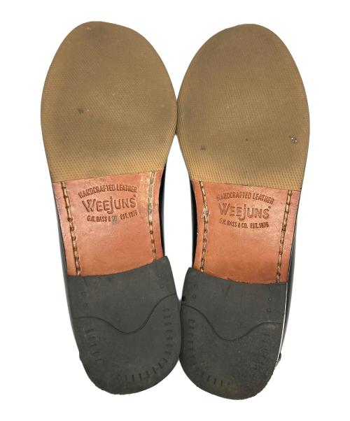 G.H.BASS（ジーエイチバス）G.H.BASS (ジーエイチバス) TOMORROW LAND (トゥモローランド) 別注WEEJUNSペニーローファー ブラック サイズ:SIZE7の古着・服飾アイテム