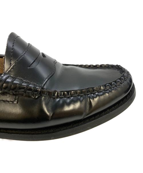 G.H.BASS（ジーエイチバス）G.H.BASS (ジーエイチバス) TOMORROW LAND (トゥモローランド) 別注WEEJUNSペニーローファー ブラック サイズ:SIZE7の古着・服飾アイテム