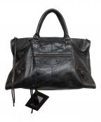 BALENCIAGAバレンシアガ）の古着「THE WORK ザ ワーク / エディターズ レザー ハンドバッグ」