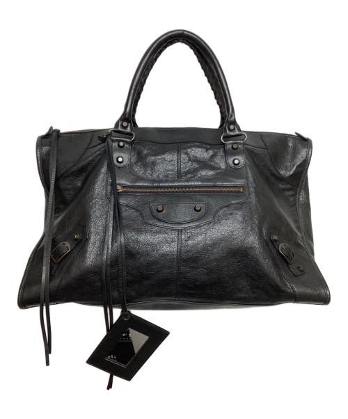 BALENCIAGA（バレンシアガ）BALENCIAGA (バレンシアガ) THE WORK ザ ワーク / エディターズ レザー ハンドバッグ サイズ:実寸サイズをご参照下さい。の古着・服飾アイテム