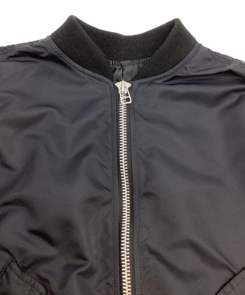 near.nippon（ニアーニッポン）near.nippon (ニアーニッポン) ビッグスリーブミリタリーブルゾン ネイビー サイズ:表記なしの古着・服飾アイテム