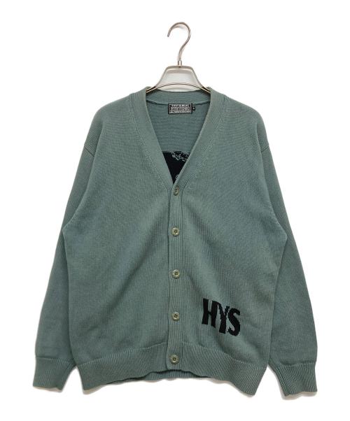 Hysteric Glamour（ヒステリックグラマー）Hysteric Glamour (ヒステリックグラマー) WOMAN BANANA編込 カーディガン グリーン サイズ:SIZE Sの古着・服飾アイテム