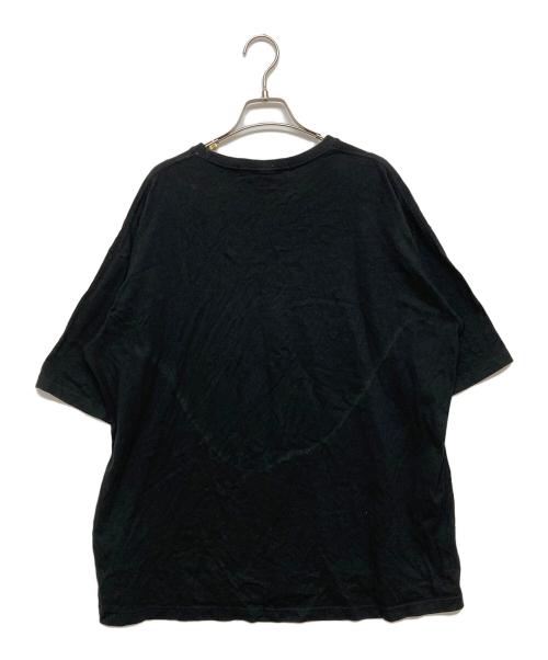 GROUND Y（グラウンドワイ）GROUND Y (グラウンドワイ) 河鍋暁斎 三味線を弾く骸骨下絵Tシャツ ブラック サイズ:SIZE4の古着・服飾アイテム