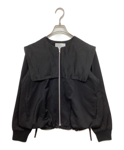 MARECHAL TERRE（マルシャルテル）MARECHAL TERRE (マルシャルテル) セーラーカラーブルゾン ブラック サイズ:SIZE 1の古着・服飾アイテム