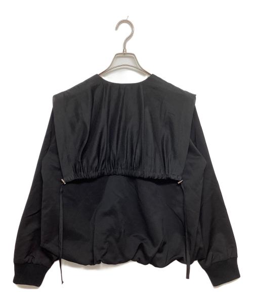 MARECHAL TERRE（マルシャルテル）MARECHAL TERRE (マルシャルテル) セーラーカラーブルゾン ブラック サイズ:SIZE 1の古着・服飾アイテム