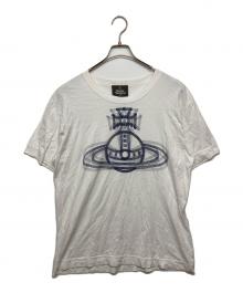 Vivienne Westwood man（ヴィヴィアン ウェストウッド マン）の古着「オーブプリントTシャツ」｜ホワイト