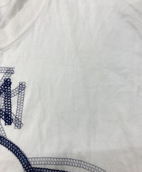 Vivienne Westwood man（ヴィヴィアン ウェストウッド マン）Vivienne Westwood man (ヴィヴィアン ウェストウッド マン) オーブプリントTシャツ ホワイト サイズ:SIZE 44の古着・服飾アイテム