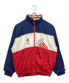 STARTER（スターター）の古着「ヴィンテージナイロンジャケット」｜トリコロールカラー