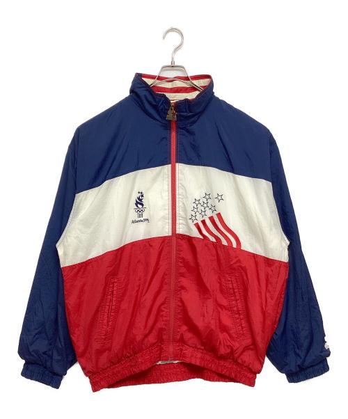 STARTER（スターター）STARTER (スターター) ヴィンテージナイロンジャケット トリコロールカラー サイズ:SIZE XLの古着・服飾アイテム