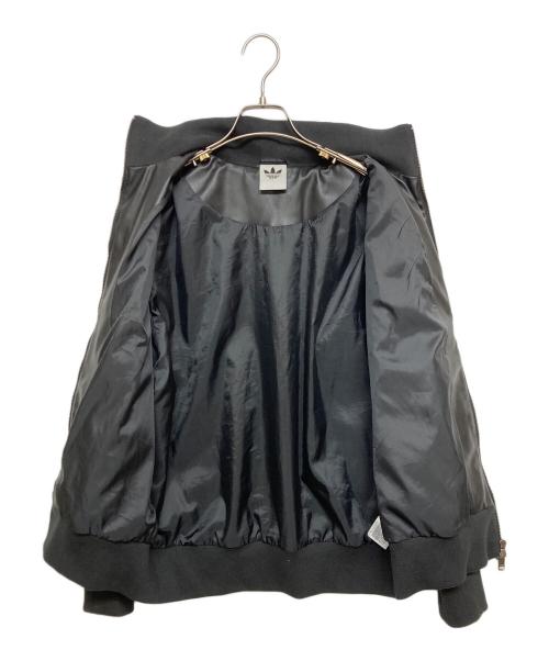 adidas（アディダス）adidas (アディダス) プレザー3Sトラックトップ/PLEATHER 3STRIPES TRACK TOP ブラック サイズ:SIZE XSの古着・服飾アイテム