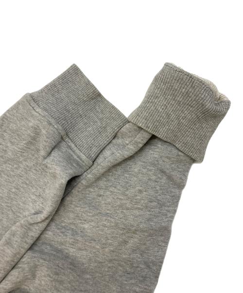 COMME des GARCONS SHIRT BOYS（コムデギャルソンシャツボーイズ）COMME des GARCONS SHIRT BOYS Cotton pile plain / cotton rib with logo print/オーバーサイズロゴスウェット グレー サイズ:SIZE Mの古着・服飾アイテム