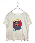 Maison Margielaメゾンマルジェラ）の古着「プリントTシャツ」｜アイボリー