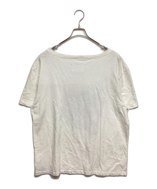 Maison Margiela（メゾンマルジェラ）Maison Margiela (メゾンマルジェラ) プリントTシャツ アイボリー サイズ:SIZE 52の古着・服飾アイテム