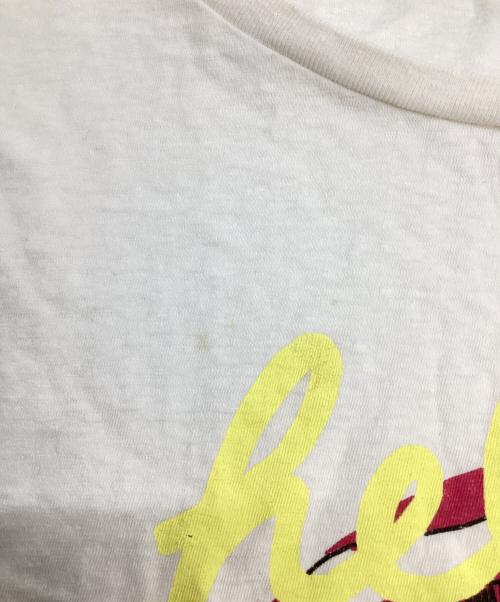 Maison Margiela（メゾンマルジェラ）Maison Margiela (メゾンマルジェラ) プリントTシャツ アイボリー サイズ:SIZE 52の古着・服飾アイテム