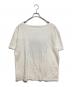 Maison Margiela (メゾンマルジェラ) プリントTシャツ アイボリー サイズ:SIZE 52：7000円
