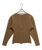BIRROTビロット）の古着「LAY3 CARDIGAN」｜ベージュ
