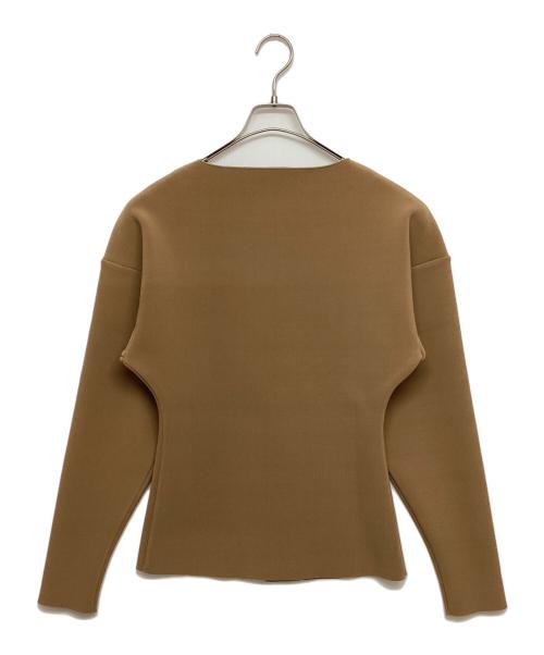 BIRROT（ビロット）BIRROT (ビロット) LAY3 CARDIGAN ベージュ サイズ:SIZE 0の古着・服飾アイテム