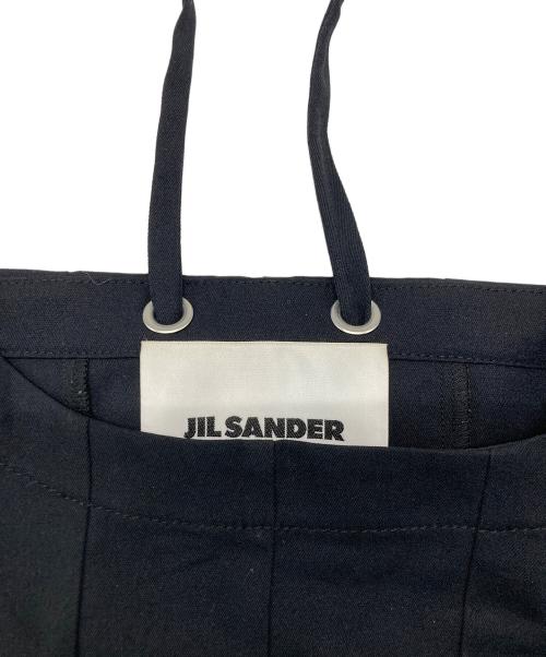 JIL SANDER（ジルサンダー）JIL SANDER (ジルサンダー) フレアヘム タンクトップ ネイビー サイズ:SIZE36の古着・服飾アイテム