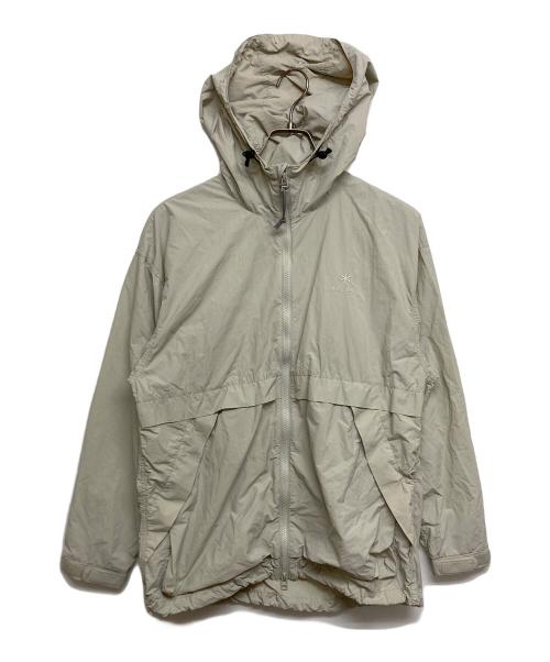 Snow peak（スノーピーク）Snow peak (スノーピーク) URBAN RESEARCH DOORS (アーバンリサーチドアーズ) Nylon Tussah Jacket ベージュ サイズ:SIZE Mの古着・服飾アイテム