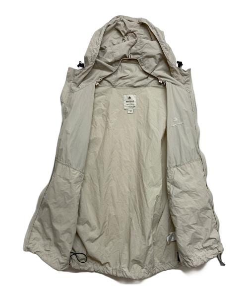 Snow peak（スノーピーク）Snow peak (スノーピーク) URBAN RESEARCH DOORS (アーバンリサーチドアーズ) Nylon Tussah Jacket ベージュ サイズ:SIZE Mの古着・服飾アイテム