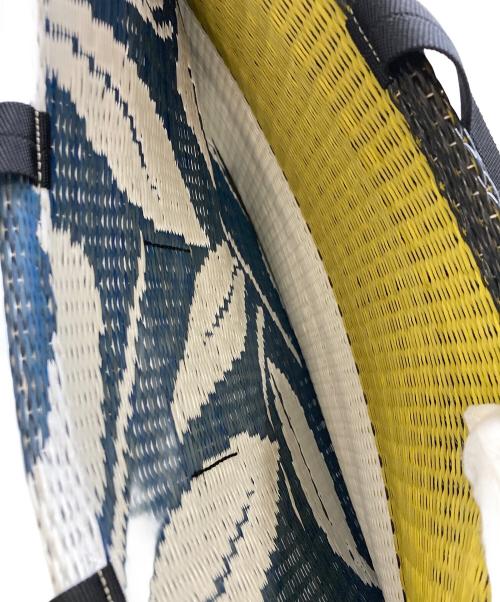 MARNI（マルニ）MARNI (マルニ) TATAMI TOTE/タタミ トート ホワイト×ブルーの古着・服飾アイテム
