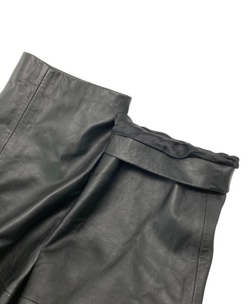 H&M EDITION（エイチアンドエムエディション）H&M EDITION (エイチアンドエムエディション) オーバーサイズ レザープルオーバージャケット ブラック サイズ:SIZE S 未使用品の古着・服飾アイテム