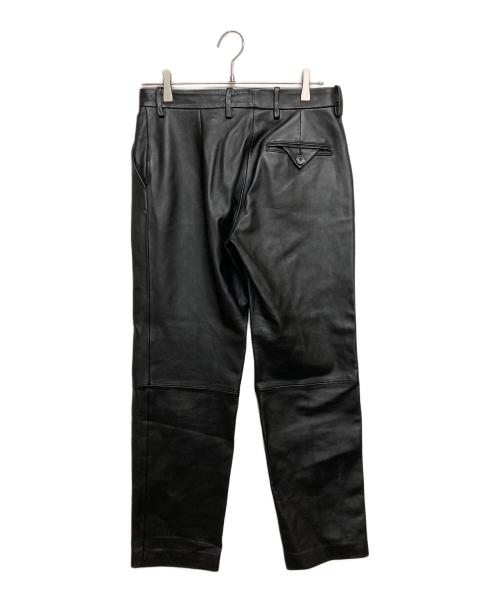 H&M EDITION（エイチアンドエムエディション）H&M EDITION (エイチアンドエムエディション) レザーパンツ ブラック サイズ:SIZE36 未使用品の古着・服飾アイテム