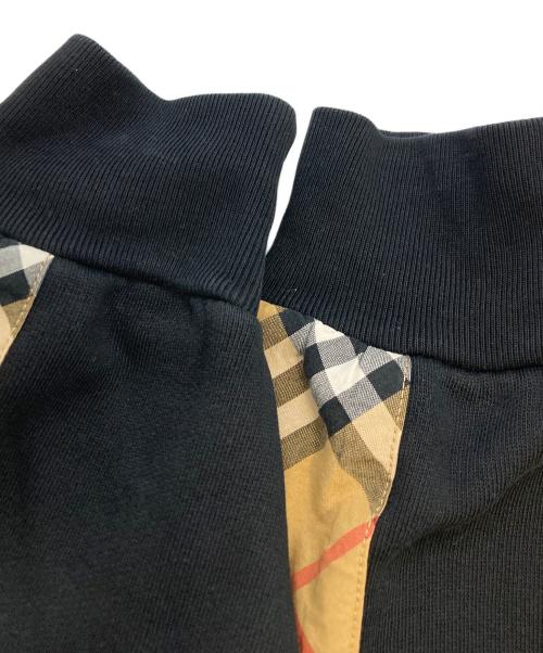 BURBERRY LONDON（バーバリーロンドン）BURBERRY LONDON (バーバリーロンドン) 袖ノヴァチェックスウェット ブラック サイズ:SIZE Lの古着・服飾アイテム