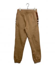 BURBERRY LONDON（バーバリーロンドン）の古着「ノヴァチェック トラックパンツ」｜ベージュ