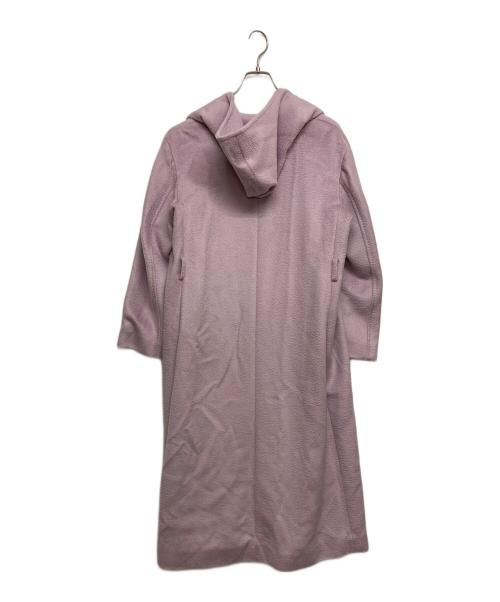 ANAYI（アナイ）ANAYI (アナイ) アルパカウールスーリーフードコート ピンク サイズ:SIZE38の古着・服飾アイテム