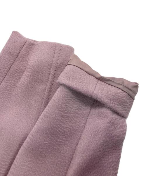 ANAYI（アナイ）ANAYI (アナイ) アルパカウールスーリーフードコート ピンク サイズ:SIZE38の古着・服飾アイテム