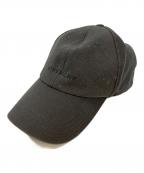 GIVENCHYジバンシィ）の古着「Embroidered Cap In Cotton」｜グレー