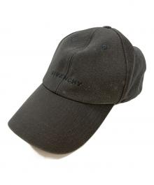 GIVENCHY（ジバンシィ）の古着「Embroidered Cap In Cotton」｜グレー