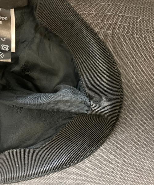 GIVENCHY（ジバンシィ）GIVENCHY (ジバンシィ) Embroidered Cap In Cotton グレーの古着・服飾アイテム