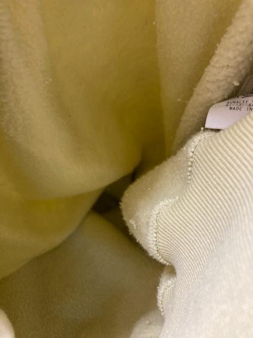 AURALEE（オーラリー）AURALEE (オーラリー) SMOOTH SOFT SWEAT POLO イエロー サイズ:SIZE3の古着・服飾アイテム