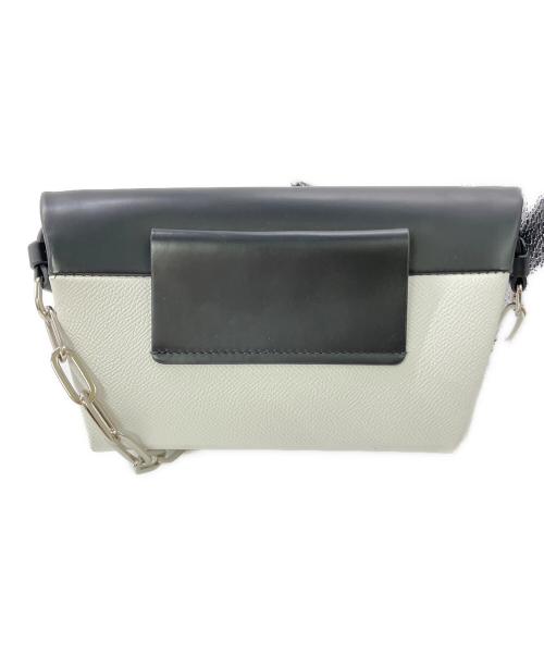 Maison Margiela（メゾンマルジェラ）Maison Margiela (メゾンマルジェラ) スナッチドスモールバッグ ブラック×ホワイト サイズ:実寸サイズをご参照下さい。の古着・服飾アイテム