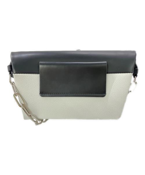 Maison Margiela（メゾンマルジェラ）Maison Margiela (メゾンマルジェラ) スナッチドスモールバッグ ブラック×ホワイト サイズ:実寸サイズをご参照下さい。の古着・服飾アイテム