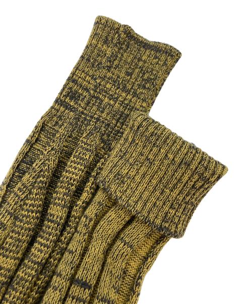 Vivienne Westwood man（ヴィヴィアン ウェストウッド マン）Vivienne Westwood man (ヴィヴィアン ウェストウッド マン) デザイン切替ニット イエロー サイズ:SIZE46の古着・服飾アイテム