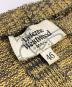 中古・古着 Vivienne Westwood man (ヴィヴィアン ウェストウッド マン) デザイン切替ニット イエロー サイズ:SIZE46：13000円