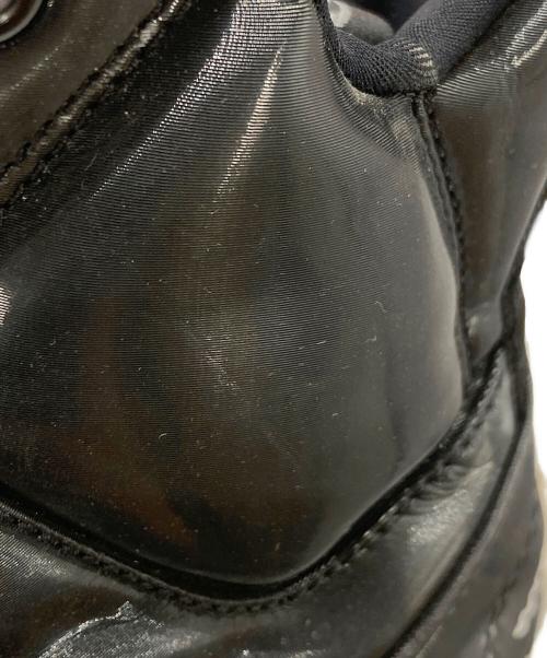 MM6 Maison Margiela（エムエムシックスメゾンマルジェラ）MM6 Maison Margiela (エムエムシックスメゾンマルジェラ) ハイトップ パデッド ランナー ブラック サイズ:SIZE 37の古着・服飾アイテム
