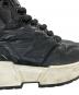 中古・古着 MM6 Maison Margiela (エムエムシックスメゾンマルジェラ) ハイトップ パデッド ランナー ブラック サイズ:SIZE 37：15000円