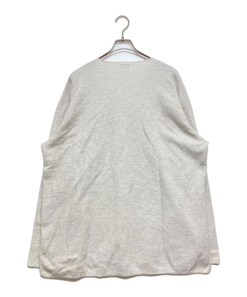BLURHMS（ブラームス）BLURHMS (ブラームス) Rough&Smooth Thermal Over Neck L/S ベージュ サイズ:不明の古着・服飾アイテム