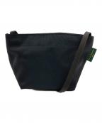 Herve Chapelierエルベシャプリエ）の古着「舟形 ミニショルダーバッグ」｜ブラック