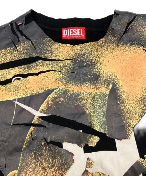 DIESEL（ディーゼル）DIESEL (ディーゼル) T-CRAVE-LS ブラック サイズ:SIZE Sの古着・服飾アイテム