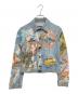 DOLCE & GABBANA（ドルチェ＆ガッバーナ）の古着「ピンナップガールプリントデニムジャケット」｜インディゴ