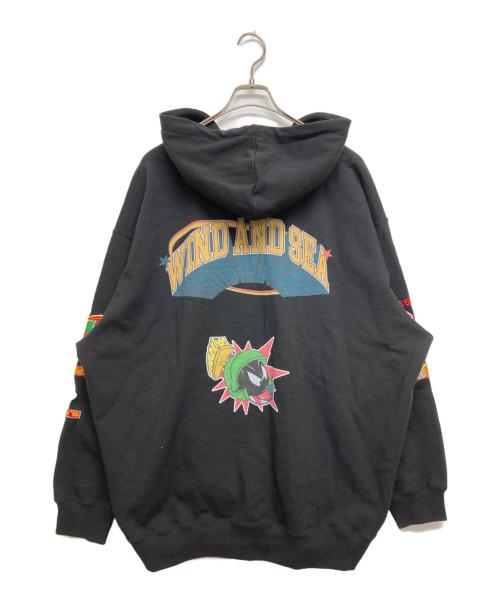 WIND AND SEA（ウィンダンシー）WIND AND SEA (ウィンダンシー) SPACE JAM (スペースジャム) ジップパーカー ブラック サイズ:SIZE Lの古着・服飾アイテム