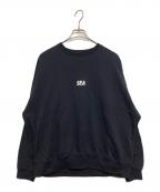 WIND AND SEA×MARVELウィンダンシー×マーベル）の古着「SEA FANTASTIC CREW/コラボスウェット」｜ネイビー